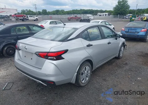 2022 Nissan Versa 1.6 S Xtronic Cvt z USA, uszkodzony, nr VIN 3N1CN8DVXNL862190